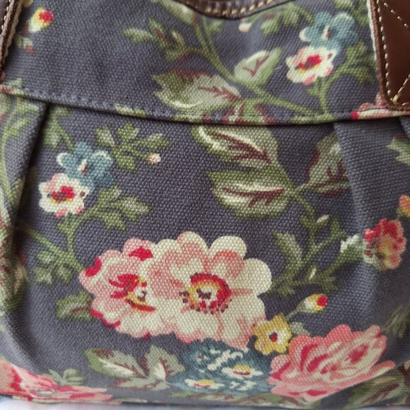 Cath Kidston Grayish blue floral tote bag - Picture 5 of 10